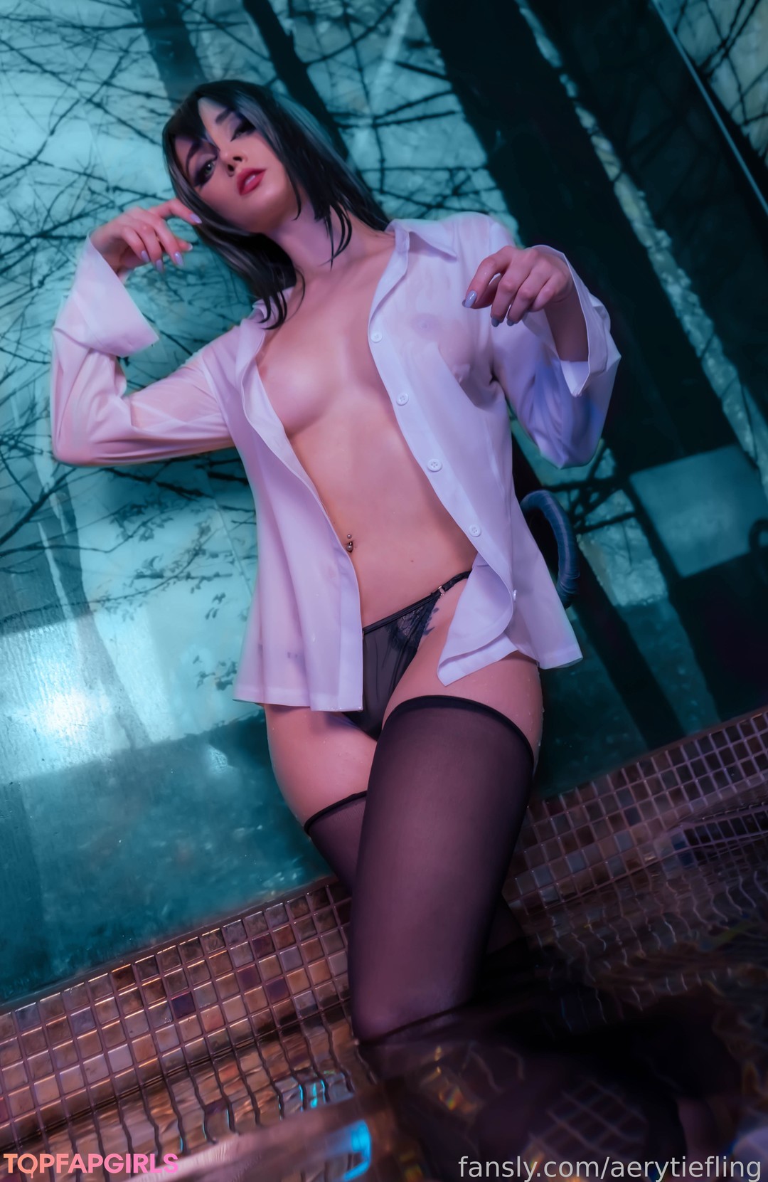 Nagie wyciekłe zdjęcie OnlyFans od Aery Tiefling #99