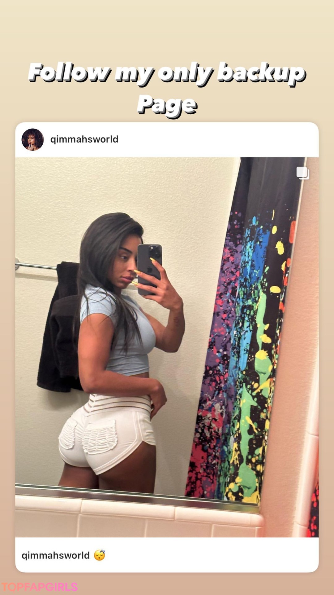 Nagie wyciekłe zdjęcie OnlyFans od Qimmah Russo #592