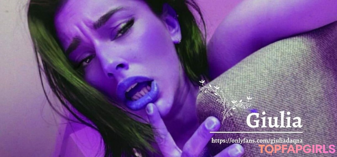 Nagie wyciekłe zdjęcie OnlyFans od Giulia Daqna #155