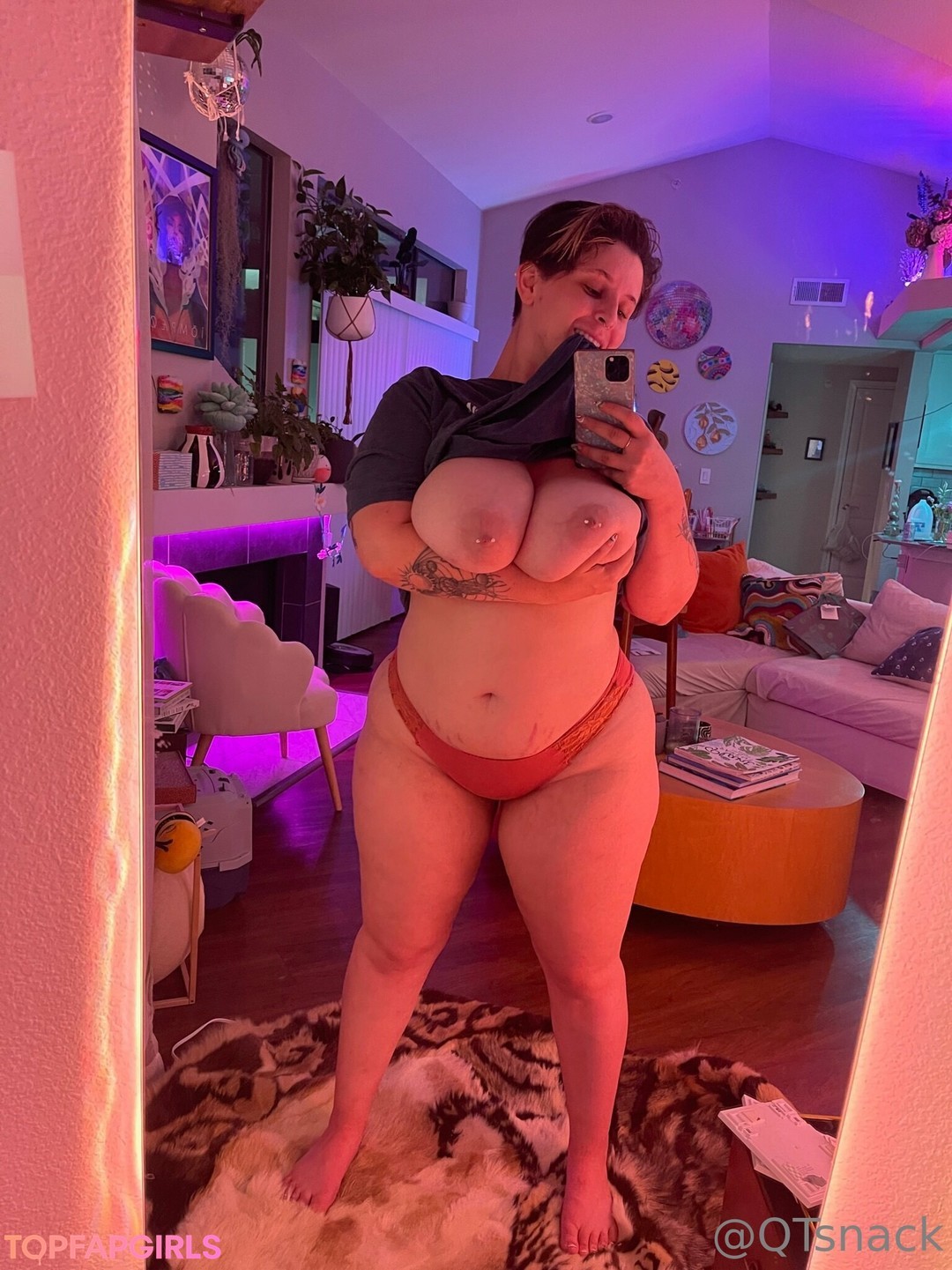 Nagie wyciekłe zdjęcie OnlyFans od Qtsnack #657