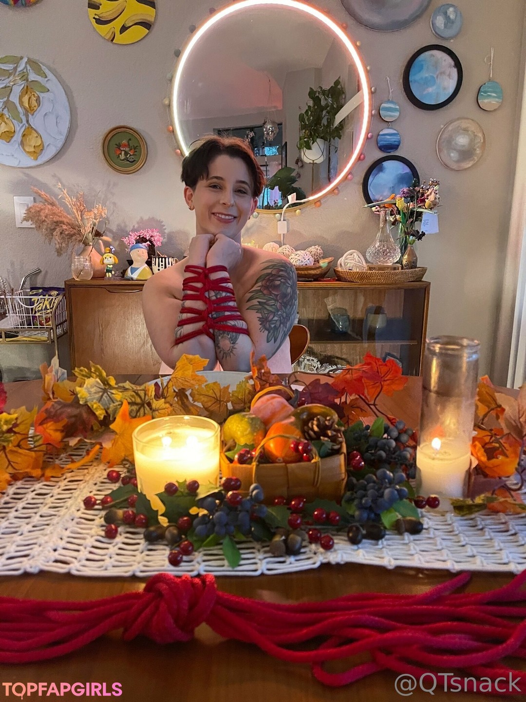 Nagie wyciekłe zdjęcie OnlyFans od Qtsnack #694