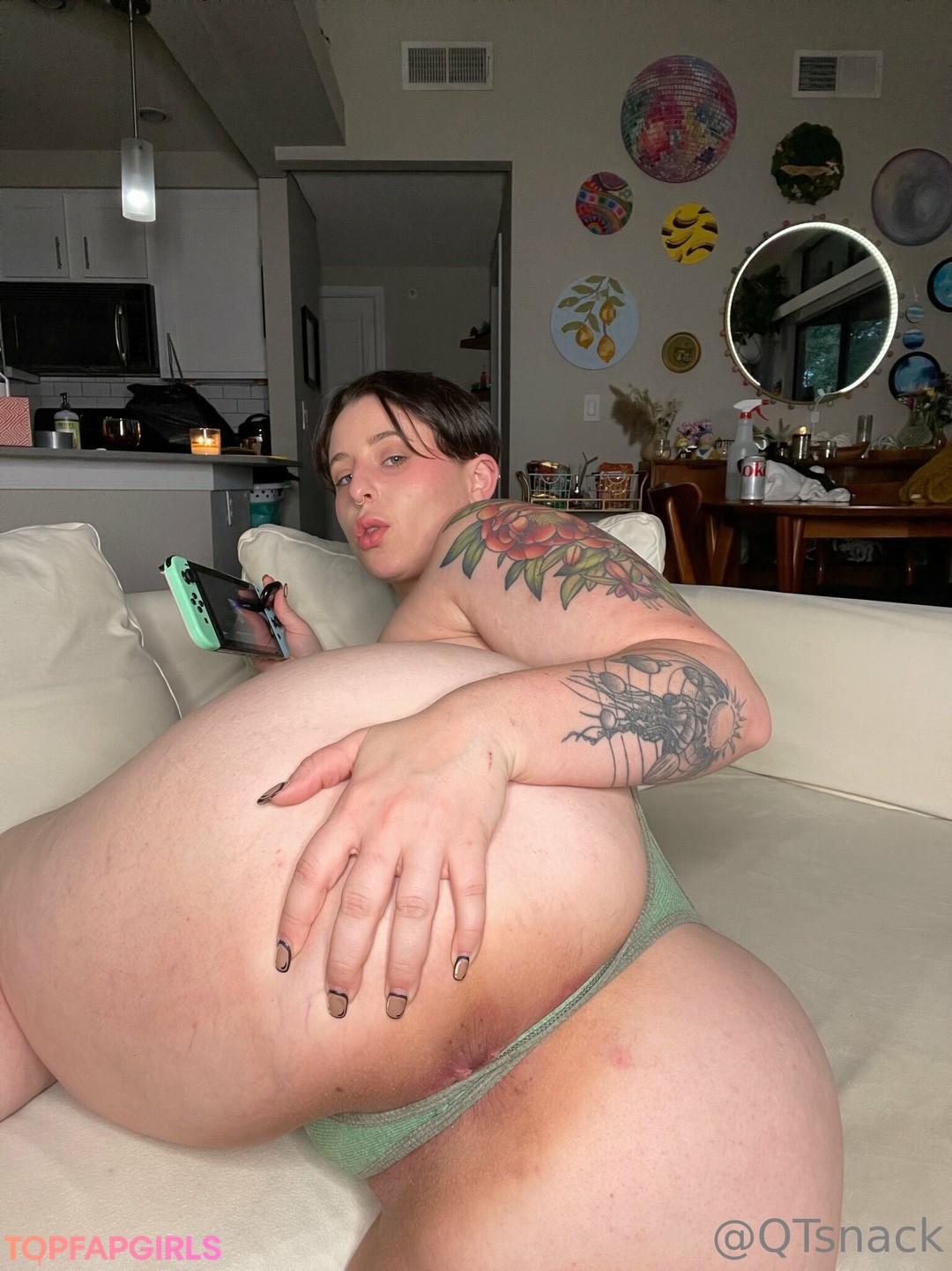 Nagie wyciekłe zdjęcie OnlyFans od Qtsnack #757