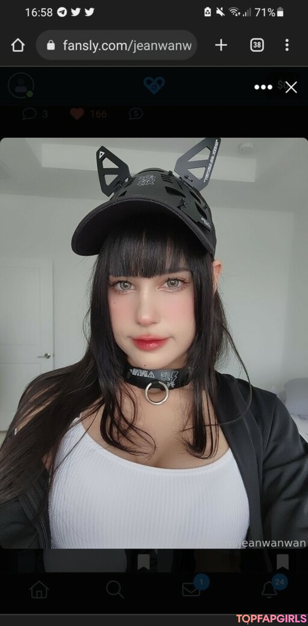 Nagie wyciekłe zdjęcie OnlyFans od Jeanwanwan #2428