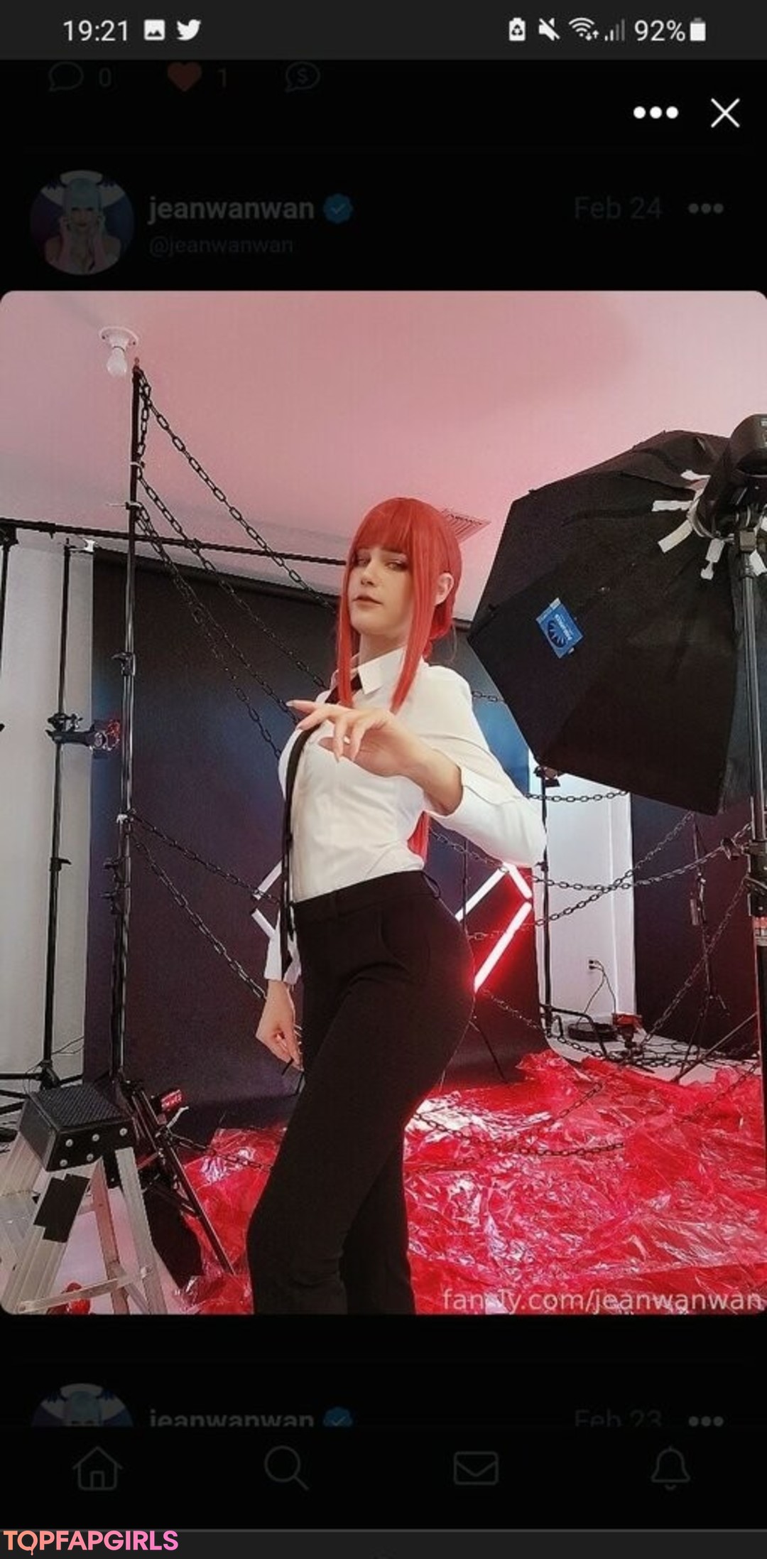 Nagie wyciekłe zdjęcie OnlyFans od Jeanwanwan #2684