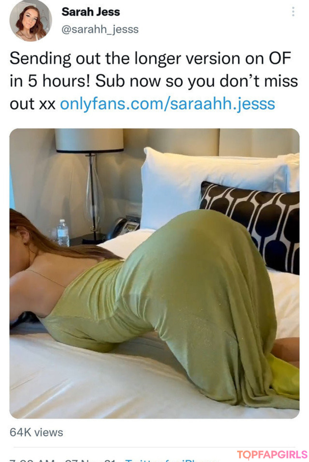 Nagie wyciekłe zdjęcie OnlyFans od Sarah Jess #265