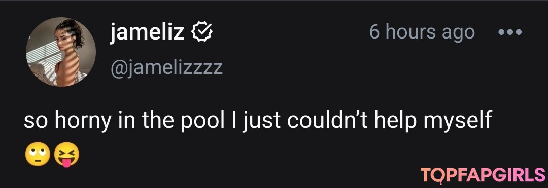 Nagie wyciekłe zdjęcie OnlyFans od Jameliz #391