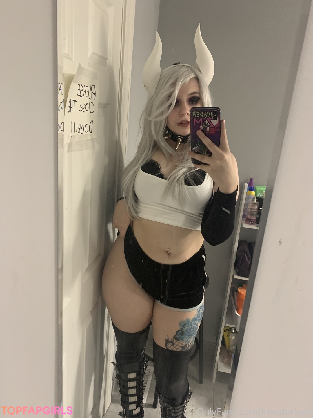 Nagie wyciekłe zdjęcie OnlyFans od Invader Jade #398