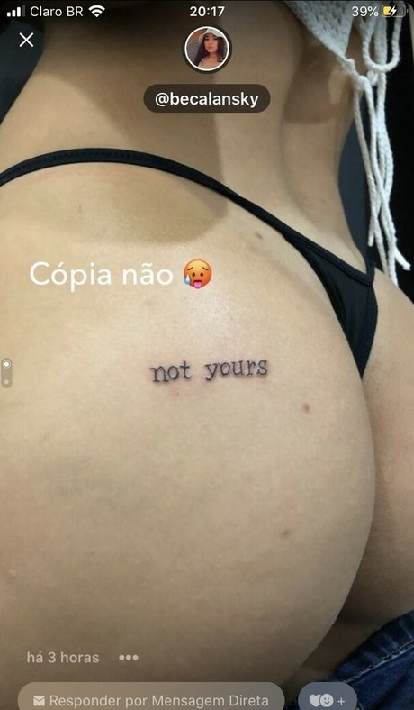 Nagie wyciekłe zdjęcie OnlyFans od Becalansky