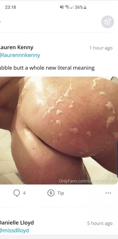 Nagie wyciekłe zdjęcie OnlyFans od Lauren Kenny