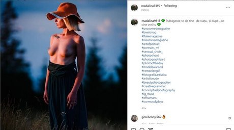 Nagie wyciekłe zdjęcie OnlyFans od Madalina Oros