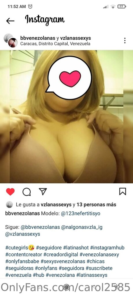 Nagie wyciekłe zdjęcie OnlyFans od Carol2585