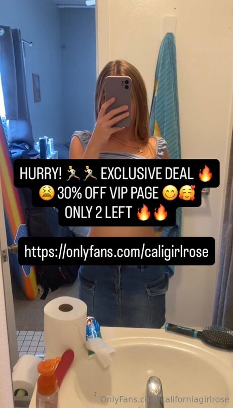 Nagie wyciekłe zdjęcie OnlyFans od Californiagirlrose