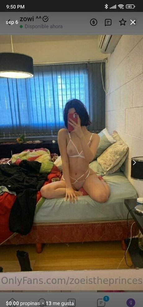 Nagie wyciekłe zdjęcie OnlyFans od Zoeistheprincess