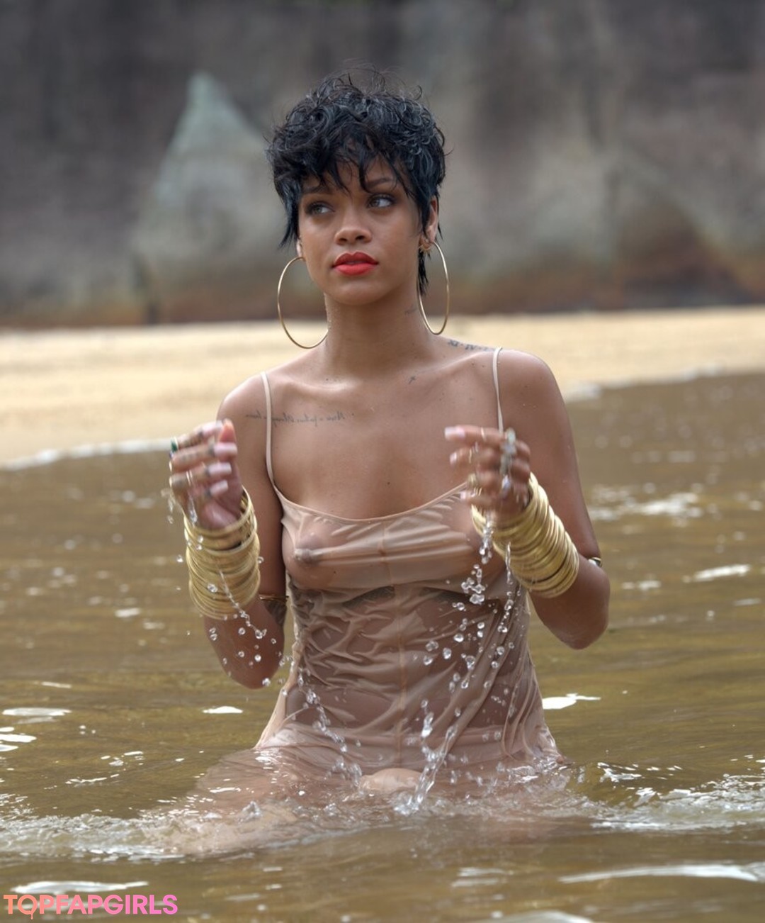 Nagie wyciekłe zdjęcie OnlyFans od Rihanna #1378