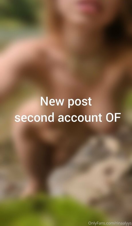 Nagie wyciekłe zdjęcie OnlyFans od Rinaalyys