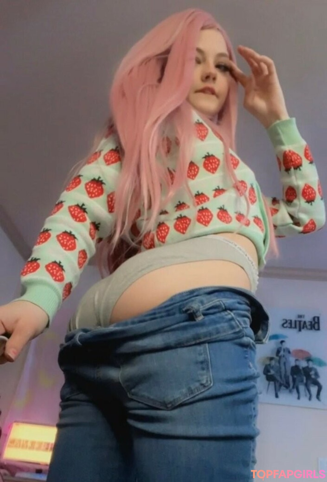 Nagie wyciekłe zdjęcie OnlyFans od Strawbeariemilkk #1146