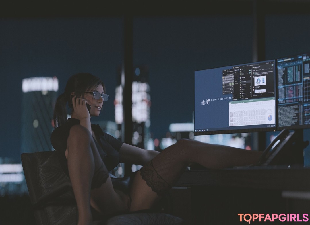 Nagie wyciekłe zdjęcie OnlyFans od Tomb Raider Lara Croft #1280