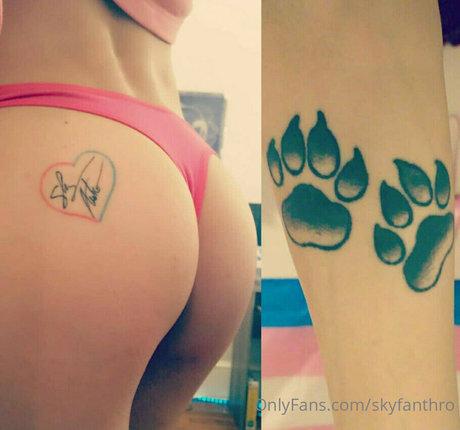 Nagie wyciekłe zdjęcie OnlyFans od Skyanthro