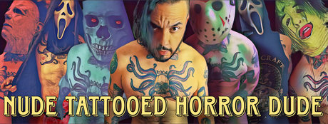 Nagie wyciekłe zdjęcie OnlyFans od Matt Deimos  Nude Tattooed Horror Dude