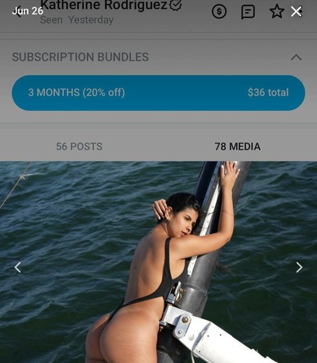 Nagie wyciekłe zdjęcie OnlyFans od Katherine Rodriguez