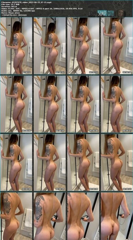 Nagie wyciekłe zdjęcie OnlyFans od Mayaalves