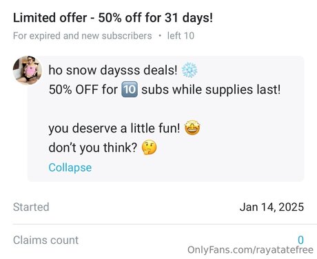 Nagie wyciekłe zdjęcie OnlyFans od Rayatatefree