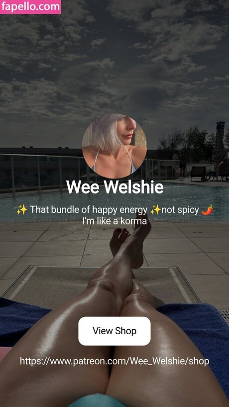 Nagie wyciekłe zdjęcie OnlyFans od Weewelshie