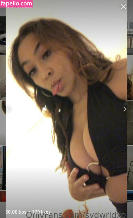 Nagie wyciekłe zdjęcie OnlyFans od Sydswrldxo
