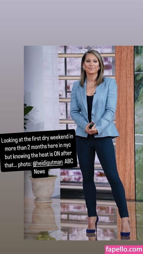Nagie wyciekłe zdjęcie OnlyFans od Ginger Zee