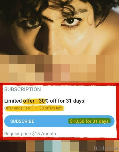 Nagie wyciekłe zdjęcie OnlyFans od Titoborsafree