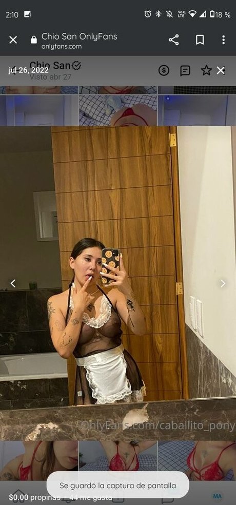 Nagie wyciekłe zdjęcie OnlyFans od Caballitopony