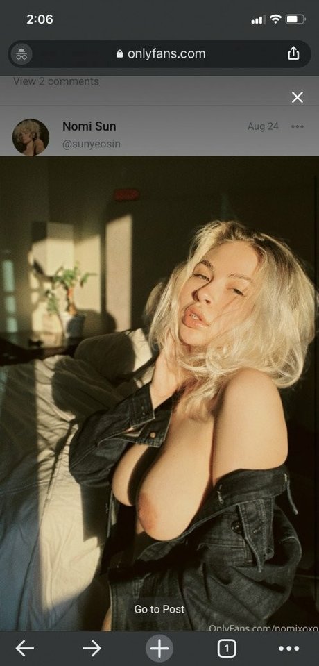 Nagie wyciekłe zdjęcie OnlyFans od Nomi Sun