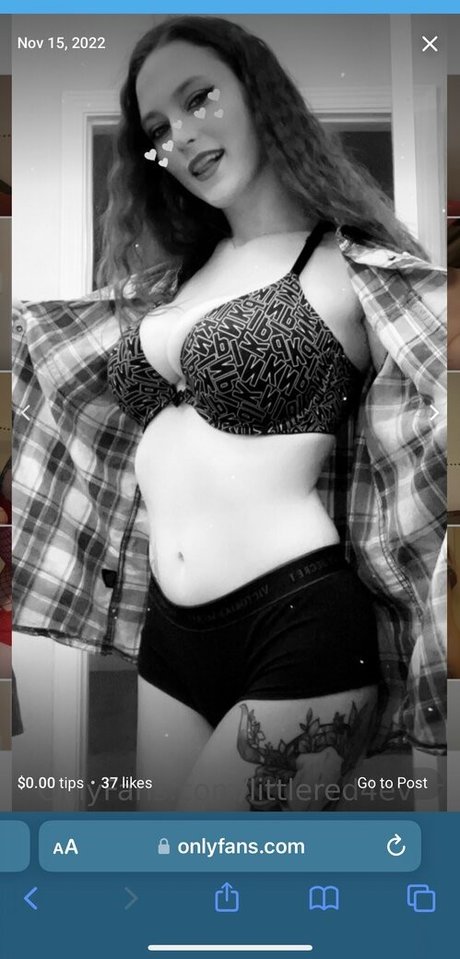 Nagie wyciekłe zdjęcie OnlyFans od Littlered4ever