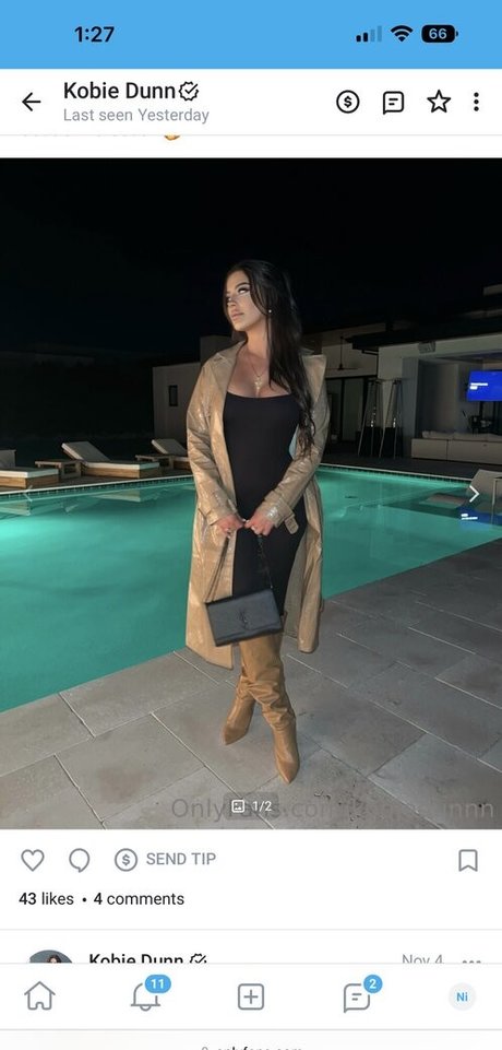 Nagie wyciekłe zdjęcie OnlyFans od Kobiedunnn