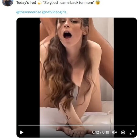 Nagie wyciekłe zdjęcie OnlyFans od Thereneerose