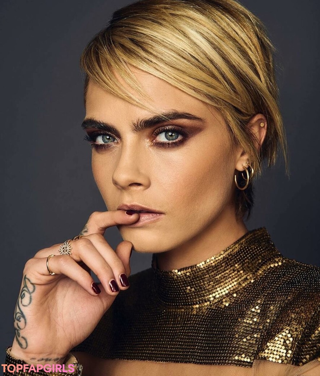 Nagie wyciekłe zdjęcie OnlyFans od Cara Delevingne #1087