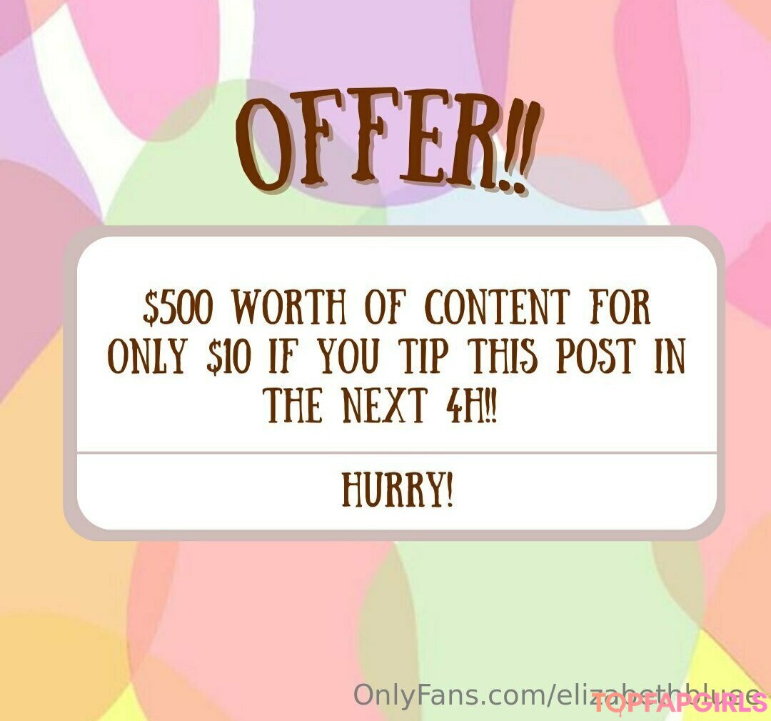 Nagie wyciekłe zdjęcie OnlyFans od Elizabethbluee #1429