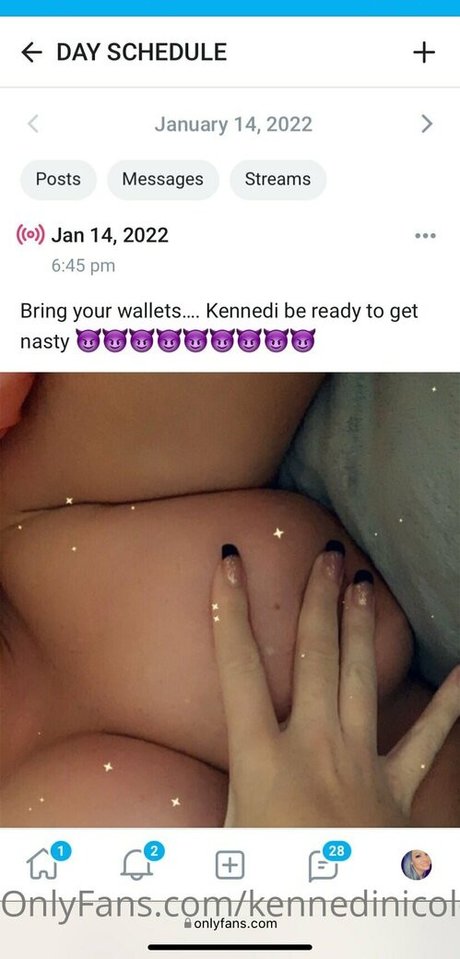 Nagie wyciekłe zdjęcie OnlyFans od Kennedinicolexoxo
