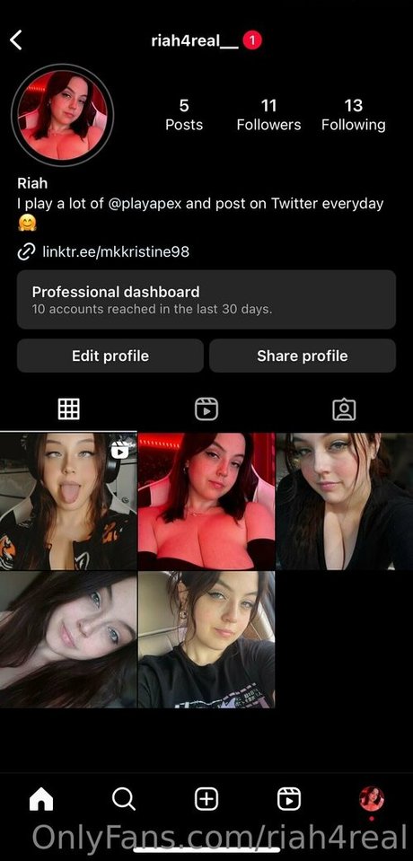 Nagie wyciekłe zdjęcie OnlyFans od Riah4real