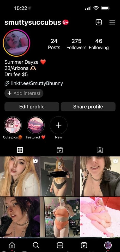 Nagie wyciekłe zdjęcie OnlyFans od Smuttybunny
