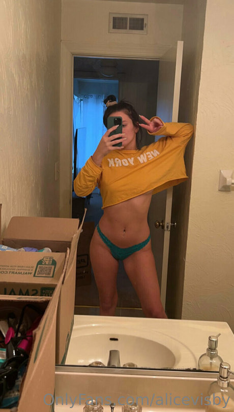 Nagie wyciekłe zdjęcie OnlyFans od Alicevisby
