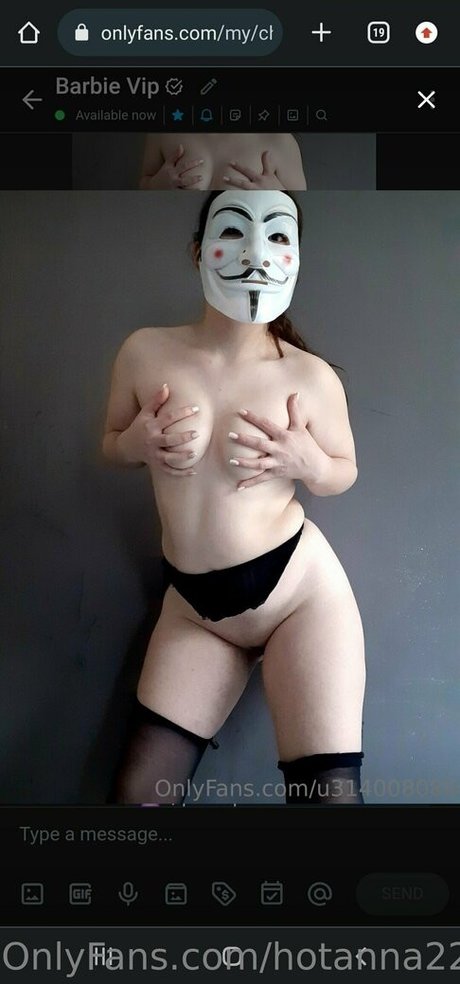 Nagie wyciekłe zdjęcie OnlyFans od Hotanna22