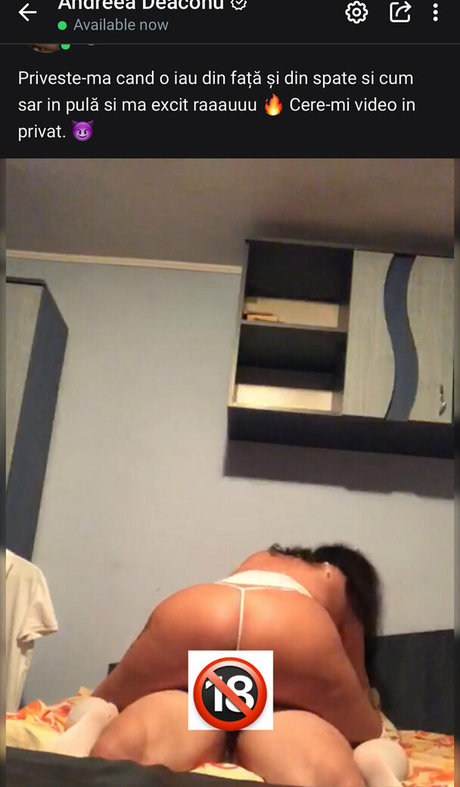 Nagie wyciekłe zdjęcie OnlyFans od Andreeadeaconufree