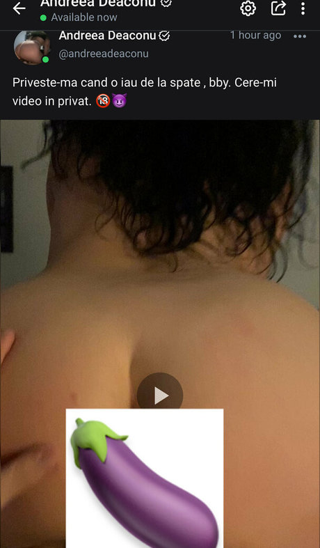 Nagie wyciekłe zdjęcie OnlyFans od Andreeadeaconufree