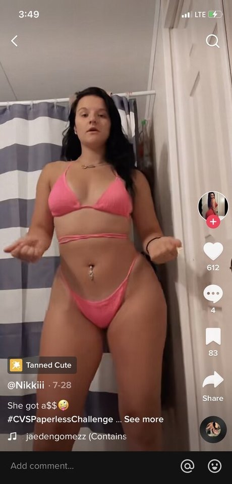 Nagie wyciekłe zdjęcie OnlyFans od Nikkigurl96