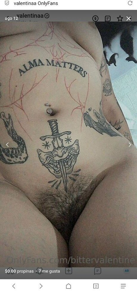 Nagie wyciekłe zdjęcie OnlyFans od Bittervalentine