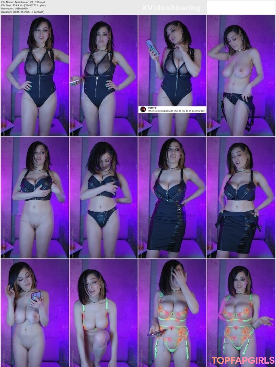 Nagie wyciekłe zdjęcie OnlyFans od Tessa Fowler #1078