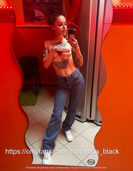 Nagie wyciekłe zdjęcie OnlyFans od Black Mamba