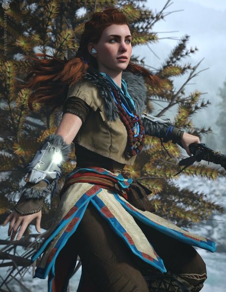 Nagie wyciekłe zdjęcie OnlyFans od Alloy Horizon Zero Dawn