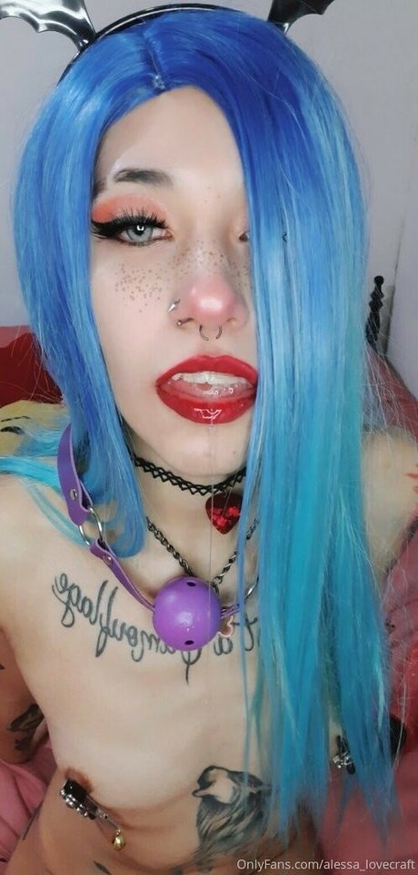 Nagie wyciekłe zdjęcie OnlyFans od Alessa Lovecraft